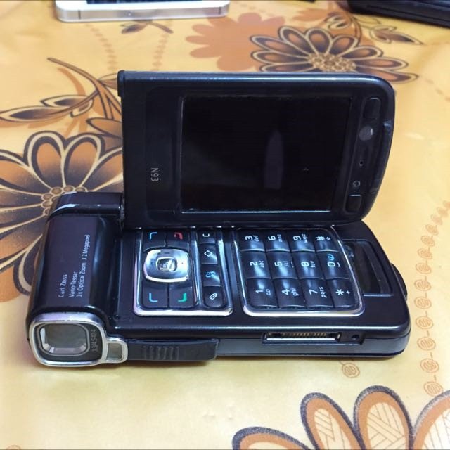 For Nok N93 Original Factory Unlocked Simple Cheap 3G Classic Flip Unlocked Mobile Cell Phone By Post